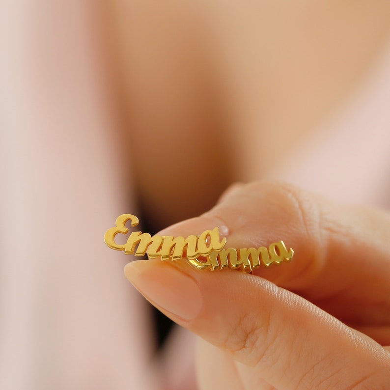 Simple Customized Name Earrings™