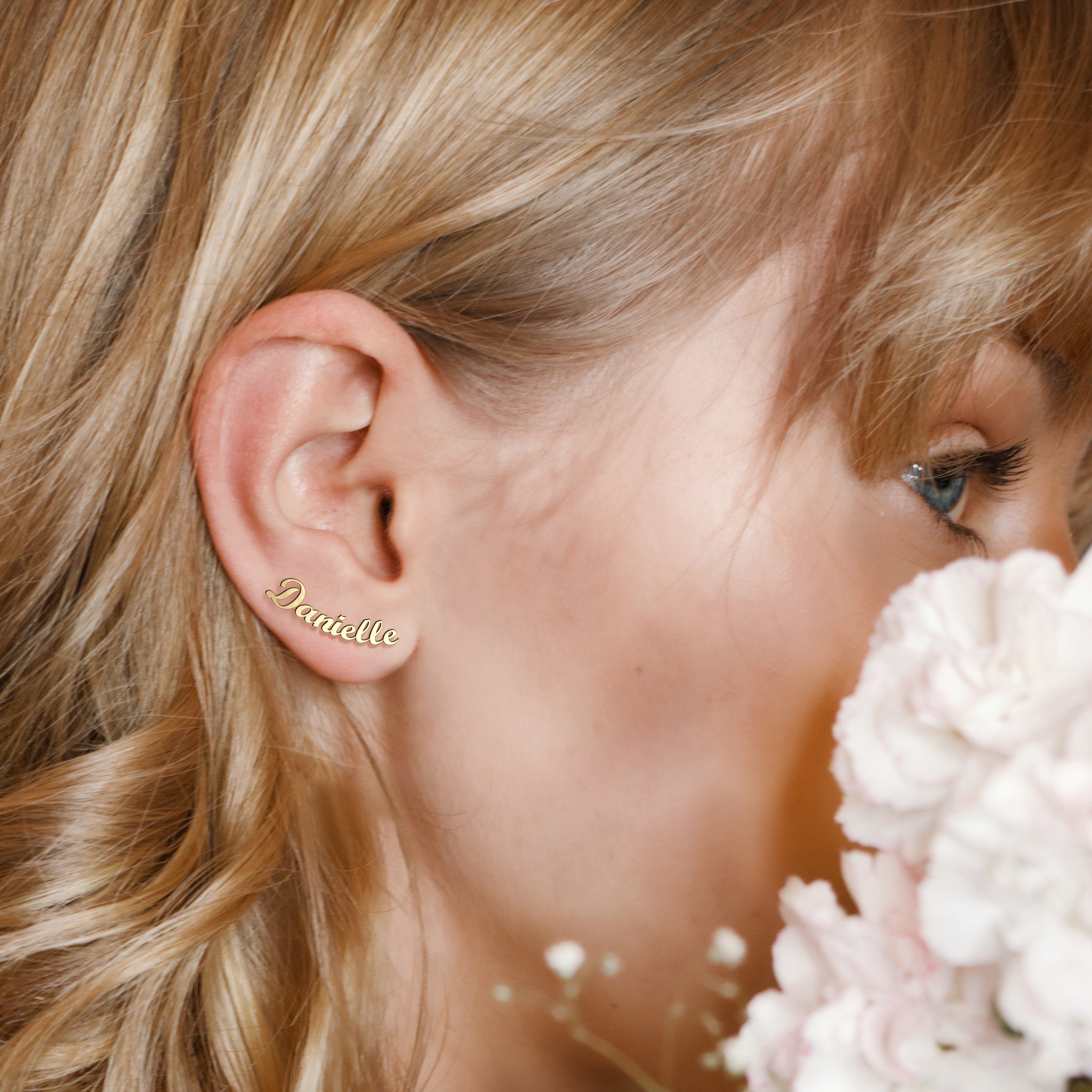 Simple Customized Name Earrings™